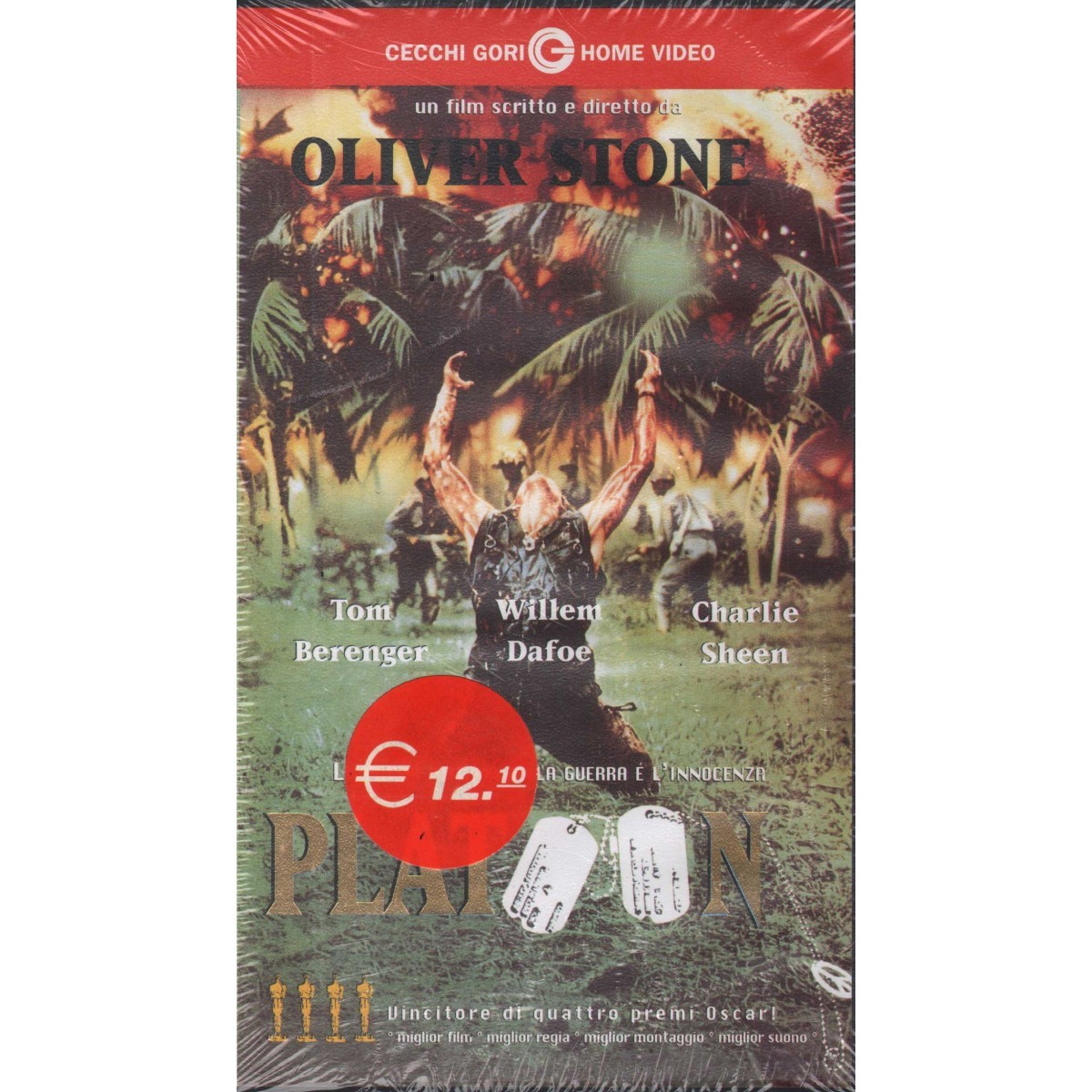 Oliver Stone Univideo VHS Platoon - PSC3169 Sealed