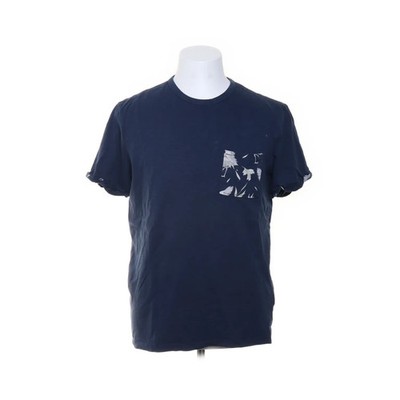 Reserved, T-shirt, Größe: M, Blau/Mehrfarbig, Baumwolle, Print, Herren #9Lc