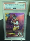 2023 Bowman U Chrome Caleb Williams Pink PSA 10 Chicago Bears USC
