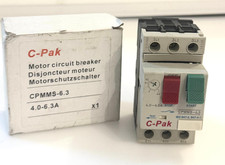 C-Pak CPMMS-6.3 Motor Circuit Breaker 4.0-6.3A Motor Protection Switch IEC