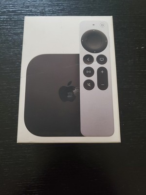 Apple TV 4K 3rd Gen. 128GB Media Streamer - Black, Wi-Fi +