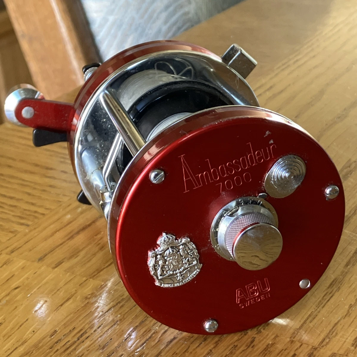 AbuGarcia Ambassadeur 7000 アブガルシア RED Abu Garcia 7000 Baitcasting Fishing Reels for sale | eBay