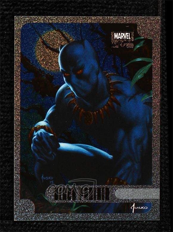 2016 Upper Deck Marvel Masterpieces Holofoil Black Panther #16 1mg8