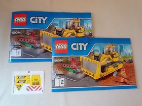 LEGO City 60074 Powerful Bulldozer New Unused Damaged Box