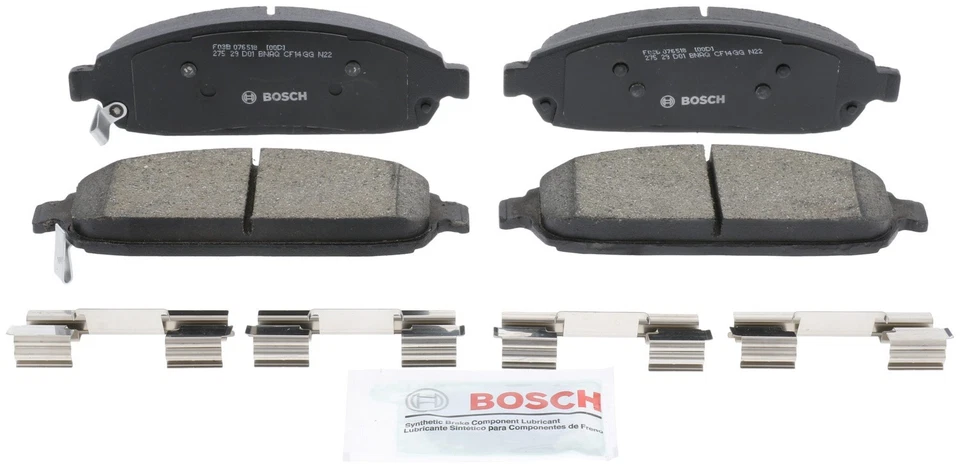 Bosch QuietCast Ceramic Brake Pad and Rotor Kit For 05-10 Jeep Grand Cherokee Foto 2 de 4