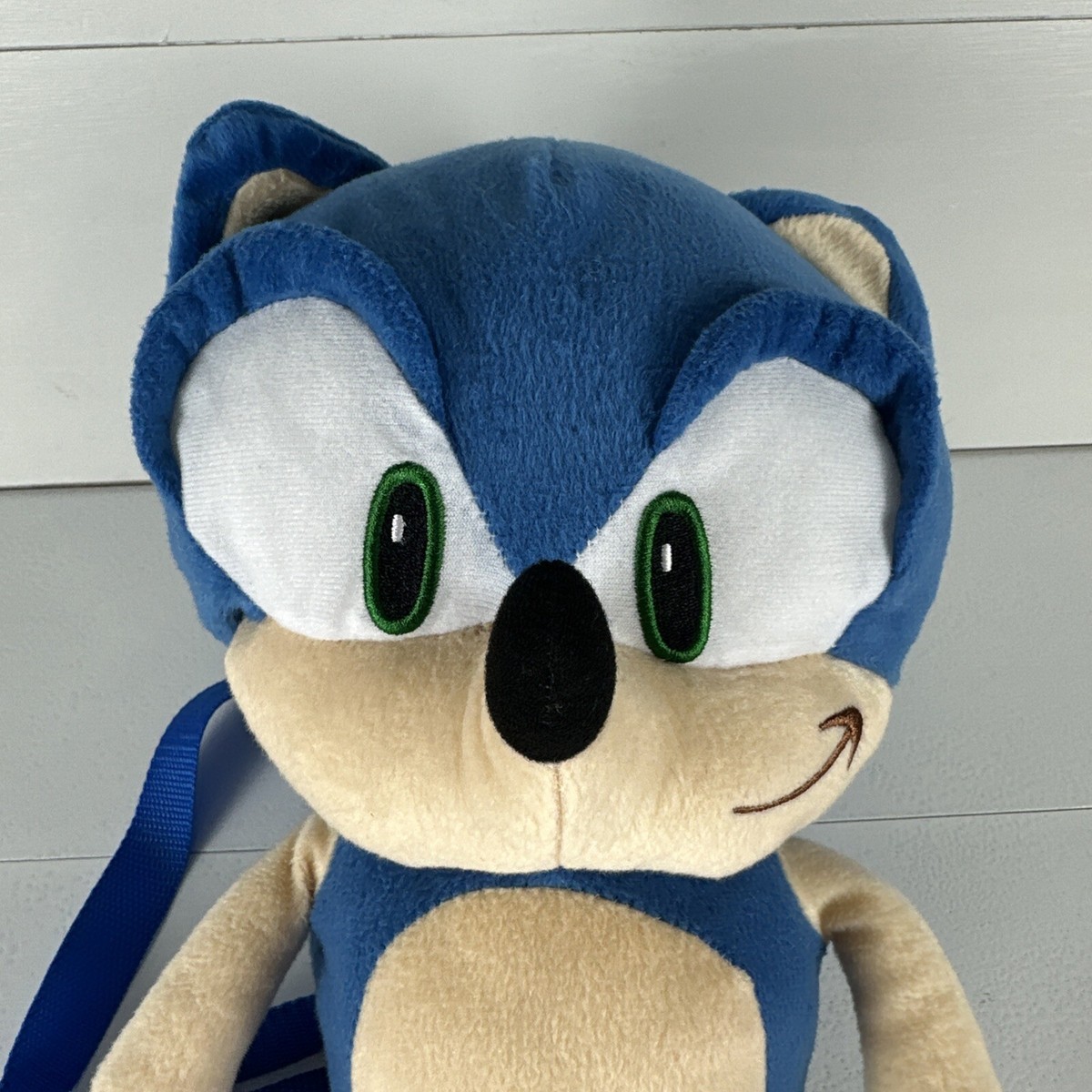 Sonic The Hedgehog Plush Backpack 18 Inches Video Game Sega | eBay