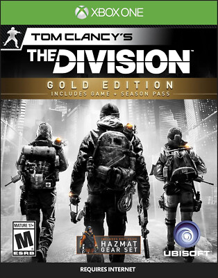 Tom Clancy's The Division (Microsoft Xbox One, 2016 - Gold Edition)