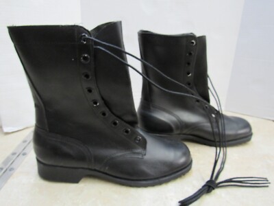 US Vietnam Era Combat Boots Leather 9.5R ROSEARCH 7/ 1973  display picture 2