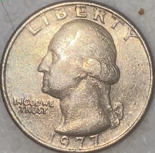 Rare 1977 Quarter No Mint Mark Errors “in COD We Trust” - Image 3 of 4