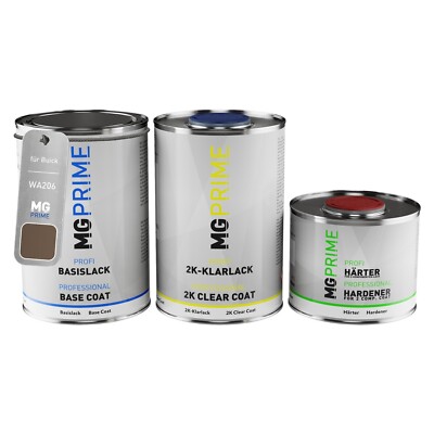 Autolack Dose Set für Buick WA206 Sandy Beach Brown Metallic spritzfertig 2,5L
