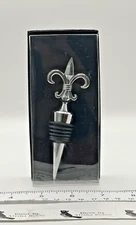 Fleur De Lis Wine Bottle Stopper