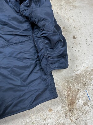 Vintage Y2K Alpha Industries Parka N-3B N Navy Jacket Army | eBay