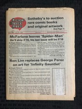 1991 COMICS BUYERS GUIDE Newspaper #922 FN 6....