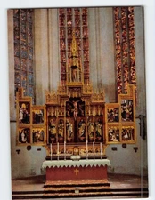 Postcard Interior St. James's Church Rothenburg ob der Tauber Germany