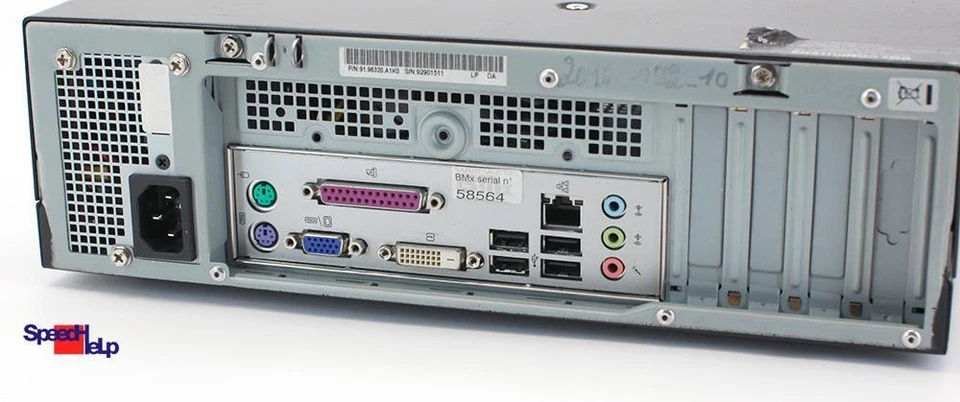 Mini Computer BMX Desktop Intel Lavagna DG41TY PC Parallelo Pos Cassa N4 - Immagine 3 di 4