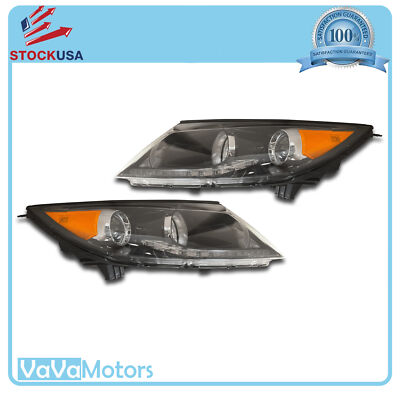 Fits 2013 2016 Kia Sportage SX LX EX Headlight LED Accent Driver Passenger Set