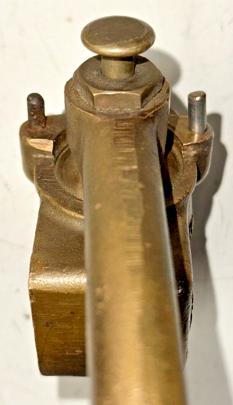 SHERBURNE CO. Brass Caboose Whistle Train Railroad Steam Antique
