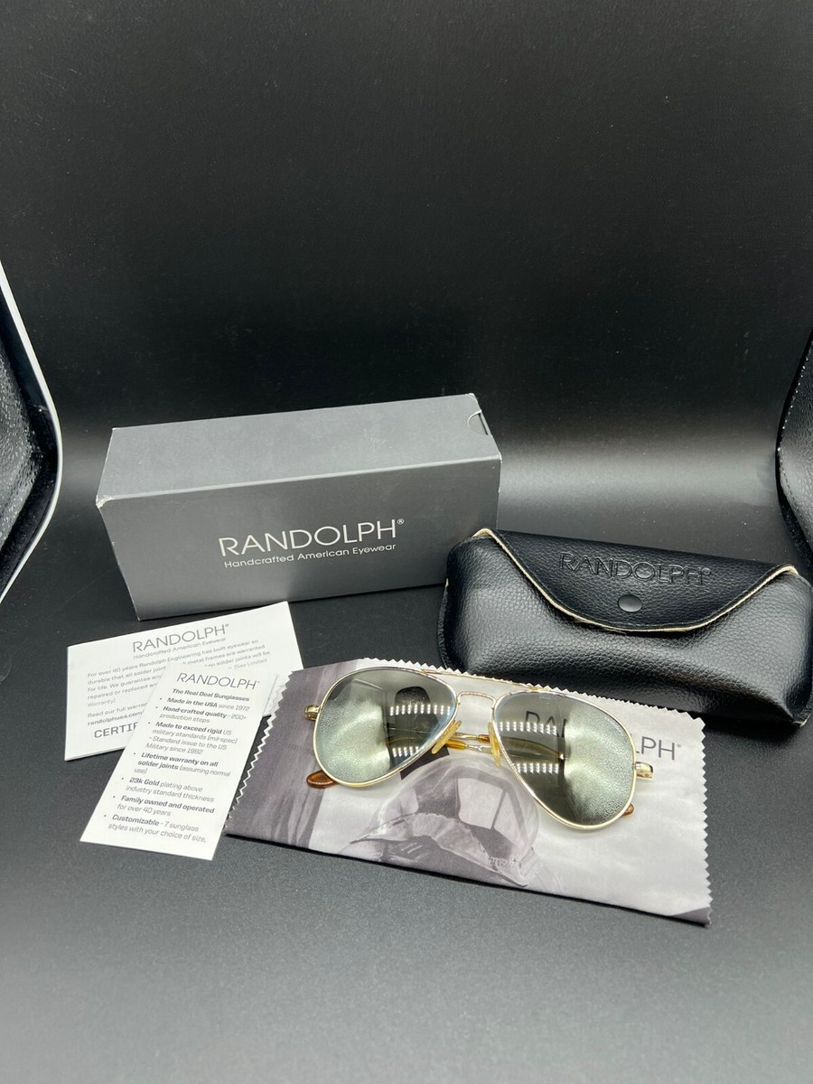 グランサンク フレッド キャンドル Randolph Concorde 57mm Gold 140mm Gray Flash Mirror Package