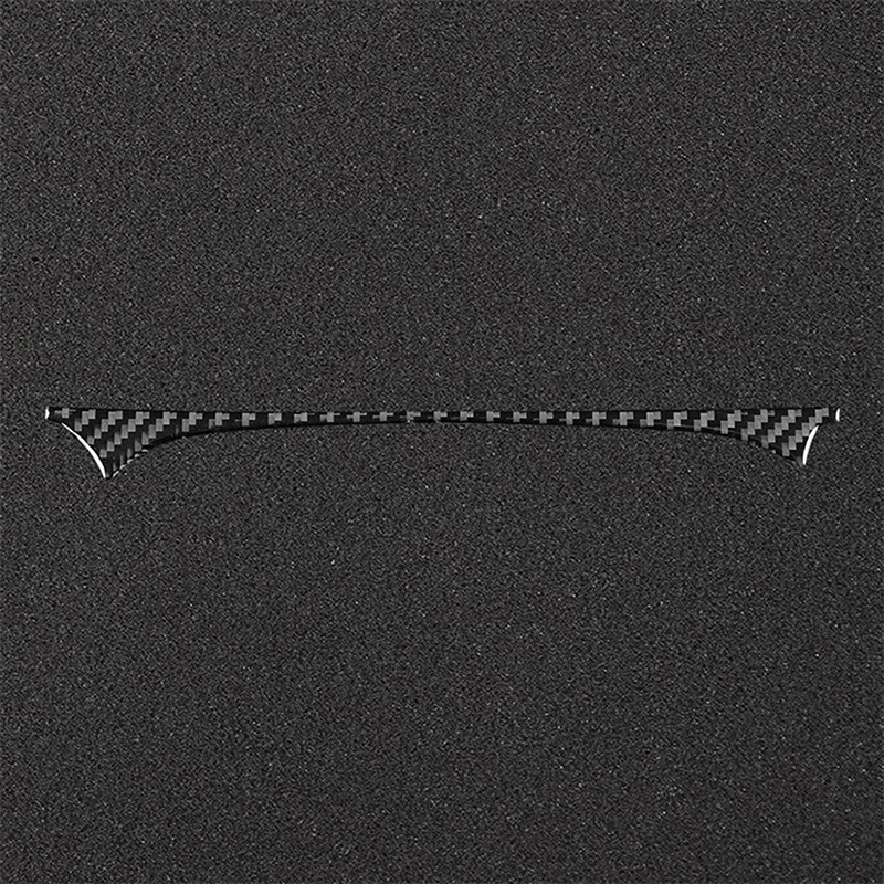 Tira de cubierta de instrumento interior de fibra de carbono decorativa para Honda Accord 2013-2017 Foto 4 de 4