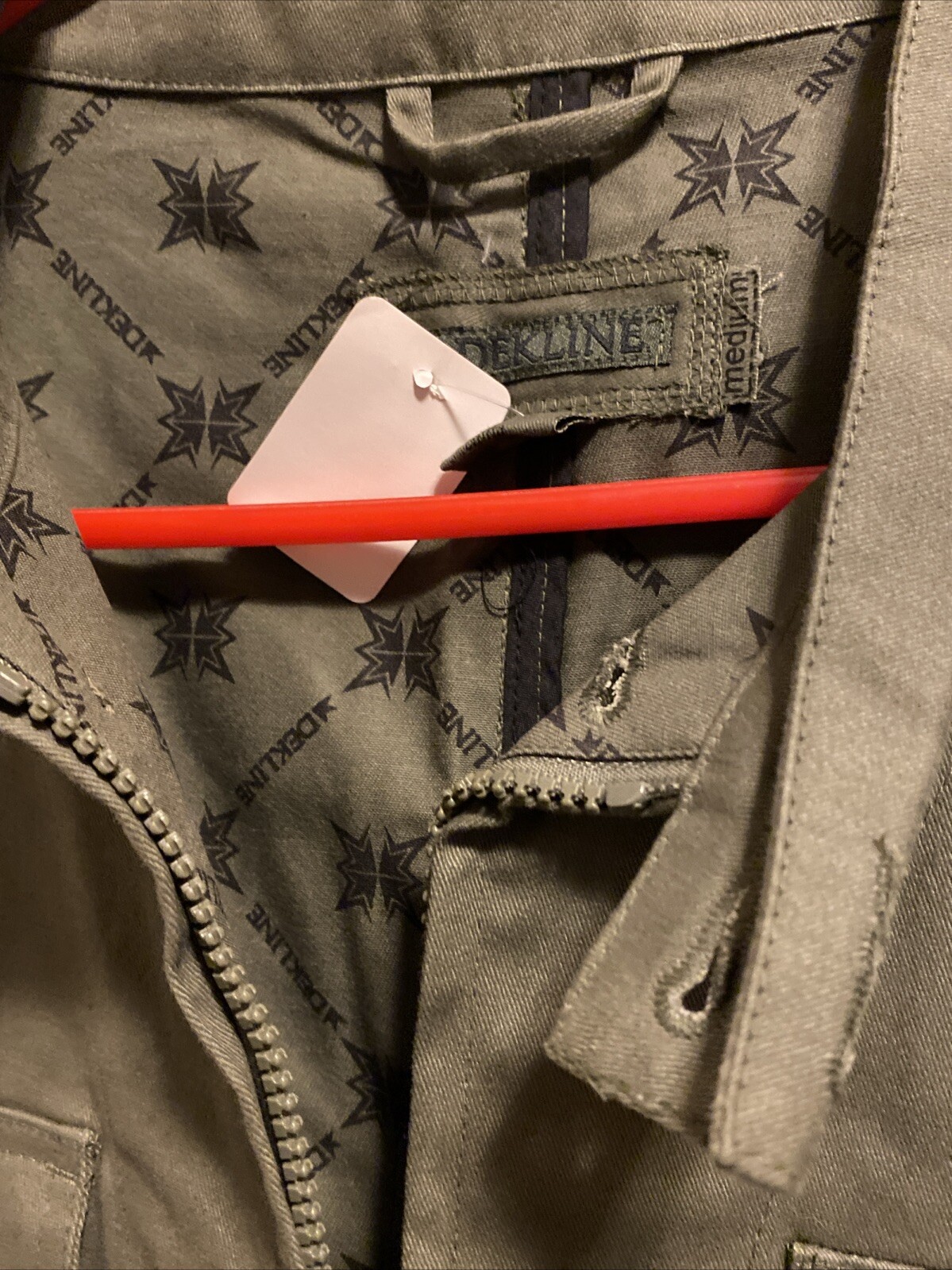 Dekline Lightweight Jacket Vintage Medium - image 5