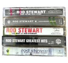 5 Rod Stewart Classic Rock Cassette Tapes Every Picture Vagabond Best Of Hits