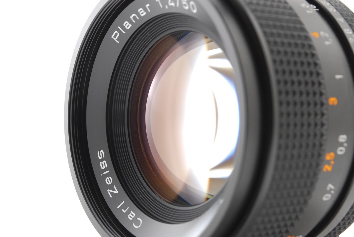 【美品】CONTAX Planar 50mm F1.4 T* MMJ Top MINT] Contax Carl Zeiss Planar T* 50mm f1.4 MF Lens CY