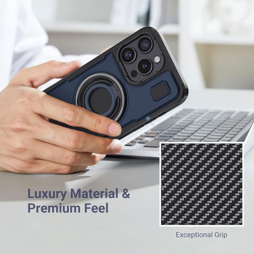 For Apple iPhone 13 Pro Max/13/13 Pro Heavy Duty Ring Kickstand Ring Case Cover - Picture 39 of 60