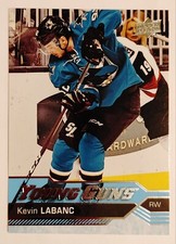 KEVIN LABANC 2016-17 UPPER DECK YOUNG GUNS ROOKIE #486 SAN JOSE SHARKS NM-MT  A2