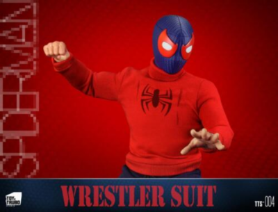 ToyzTruboStudio tts-004 1/6th Wrestler Suit Game Spider-man 12