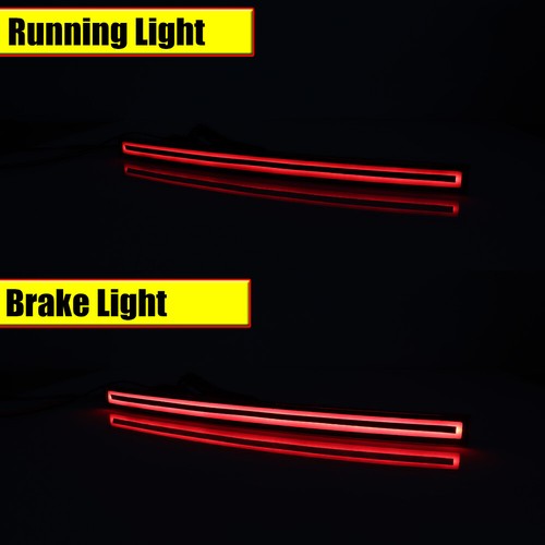 2X Smoke LED Bumper Lights w/ Sequential Turn Signal For 14-19 Chevy Corvette C7 - Picture 9 of 12