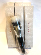 Mally Makeup Foundation Powder Brush Black/Silver 6" NIB LOT OF 6
