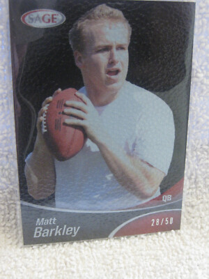 2013 SAGE Black #SP4 Matt Barkley /50 football NFL mint