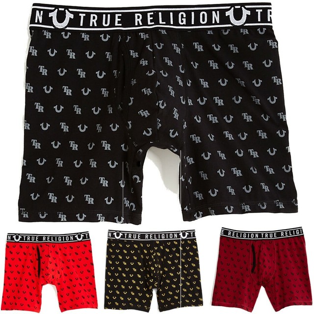 True Religion Men's Monogram Boxer Brief Underwear eBay
