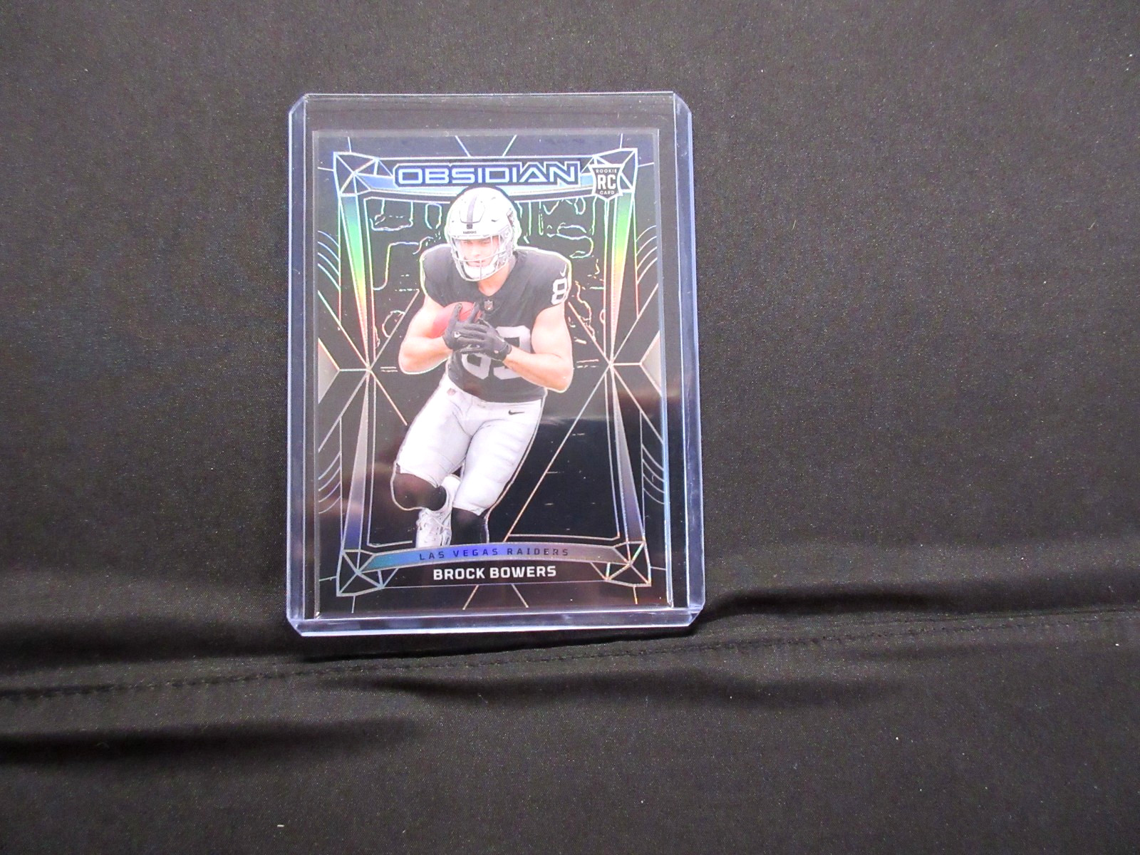 2024 PANINI OBSIDIAN BROCK BOWERS RC #101