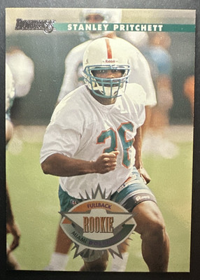1996 Donruss #221 Stanley Pritchett - Miami Dolphins(RC)