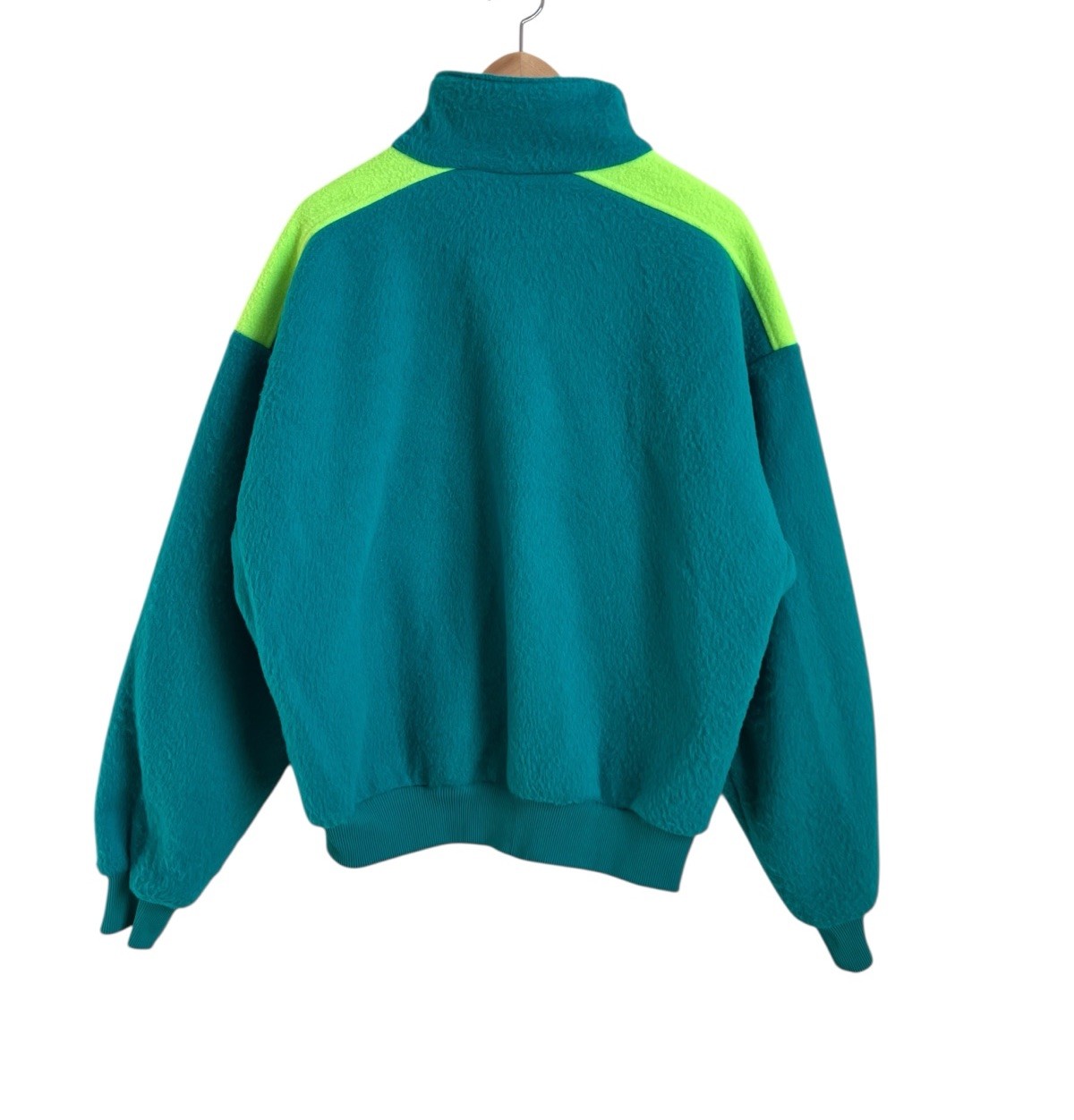 Columbia Bugaboo Interchange 3-in-1 Jacket Men’s L Vintage 90s Neon Ski Coat