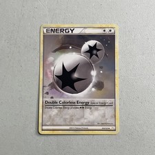 Pokemon TCG 2010 HeartGold & SoulSilver Card -- Double Colorless Energy 103/123 on eBay