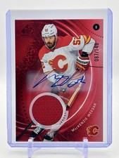 2025-26 UD SP Game Used MacKENZIE WEEGAR Red Auto Jersey Relic Flames