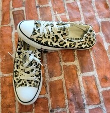 Converse Chuck Taylor All Star Shoreline Leopard Print Slip-On Women's 9.5