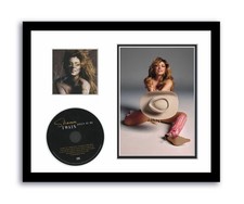 Shania Twain Autographed Signed 11x14 Custom Framed CD Photo Queen of Me ACOA