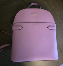 Kate Spade Staci Dome Backpack Pink Leather Bag KG021 Purse NWT 359 F