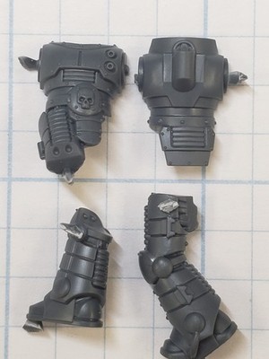 Warhammer 30k Space Marine Bits Legionnaire Mark II Crusade Armor Body Legs #34