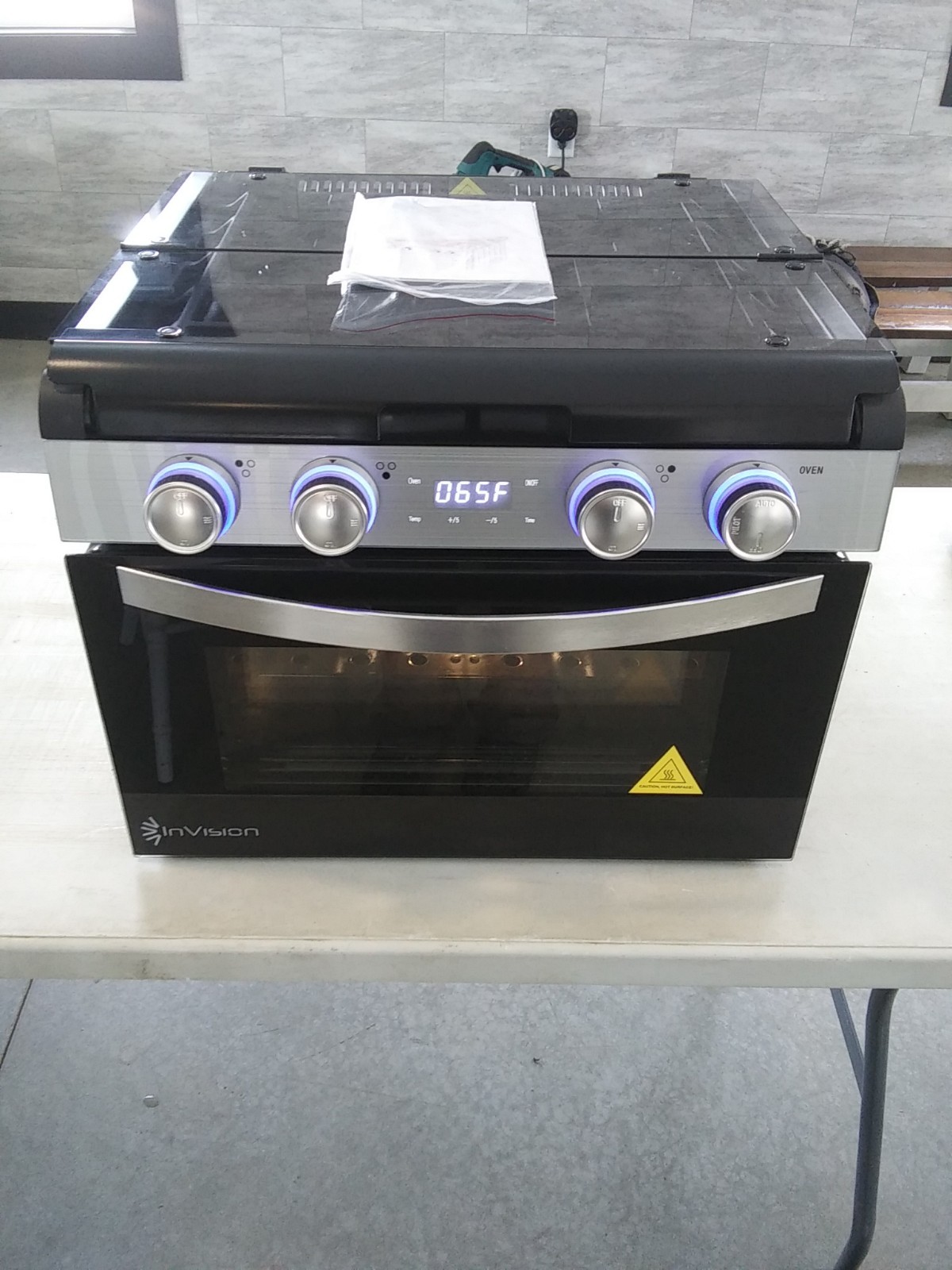 Invision RV Stove Stainless Finish |Gas Range 17