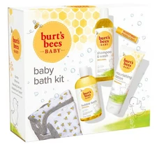 Burt’s Bees Baby Bath Kit Gift Set – 5 Piece Gentle Skincare – New & Sealed