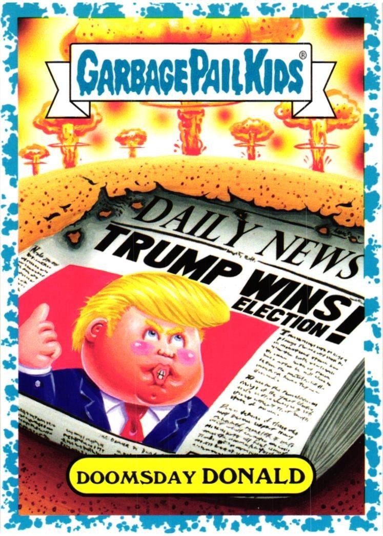 GARBAGE PAIL KIDS 2017 SERIES 1 ADAM-GEDDON PICK YOUR CARD *BLUE* STICKERS