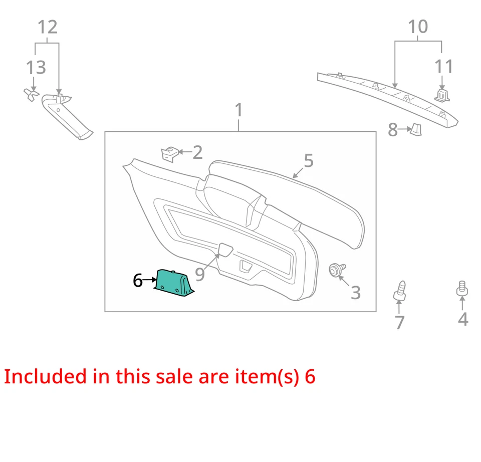 ПОДХОДИТ ДЛЯ РУЧКИ 2008-2010 SATURN VUE L/GATE I/SPULL 20813527 - НОВАЯ ОТ ОРИГИНАЛЬНОГО ПРОИЗВОДИТЕЛЯ 20813527 - Изображение 3 из 4