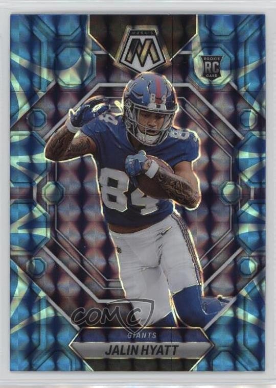 2023 Panini Mosaic Rookies Reactive Blue Prizm Jalin Hyatt #329 Rookie RC 1o8k