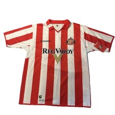 SUNDERLAND 2004 2005 HOME FOOTBALL SHIRT SOCCER MENS VINTAGE DIADORA LARGE