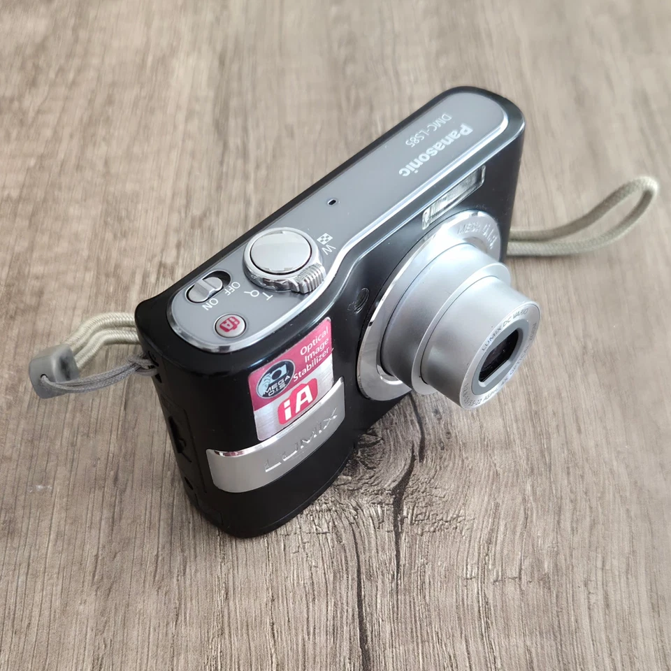 Digitalkamera ► Panasonic LUMIX DMC-LS85 8,1 MP - Schwarz | Leica Objektiv ◄, Foto 2 von 5
