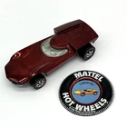Hot Wheels Redline 1968 Turbofire Rose Red w/White Interior Includes Badge